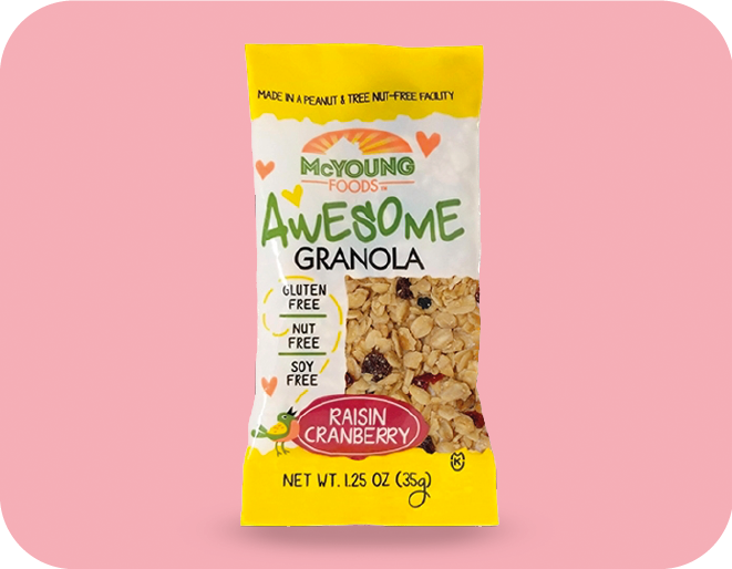 Awesome Granola-Raisin Cranberry Granola